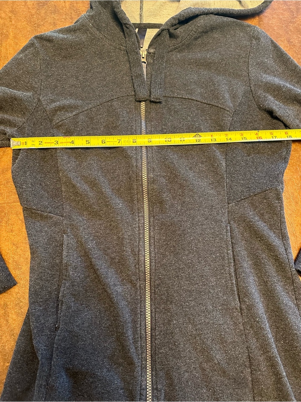 Mondetta Dark Gray Hooded Utility Jacket - Picture 6 of 7